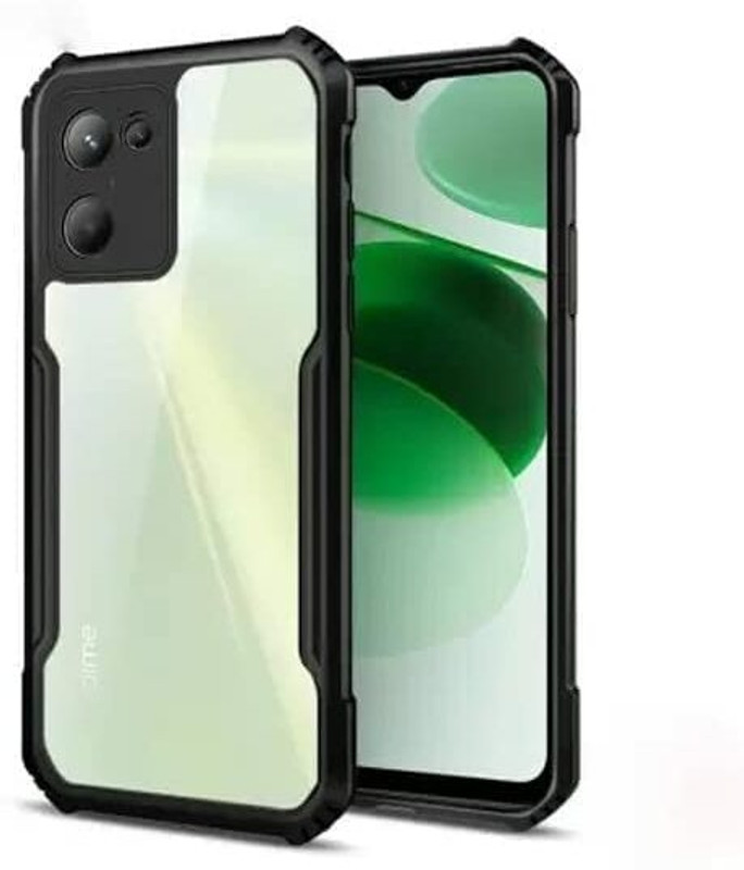 kursa hub Pouch for Realme C33(Black, Shock Proof)