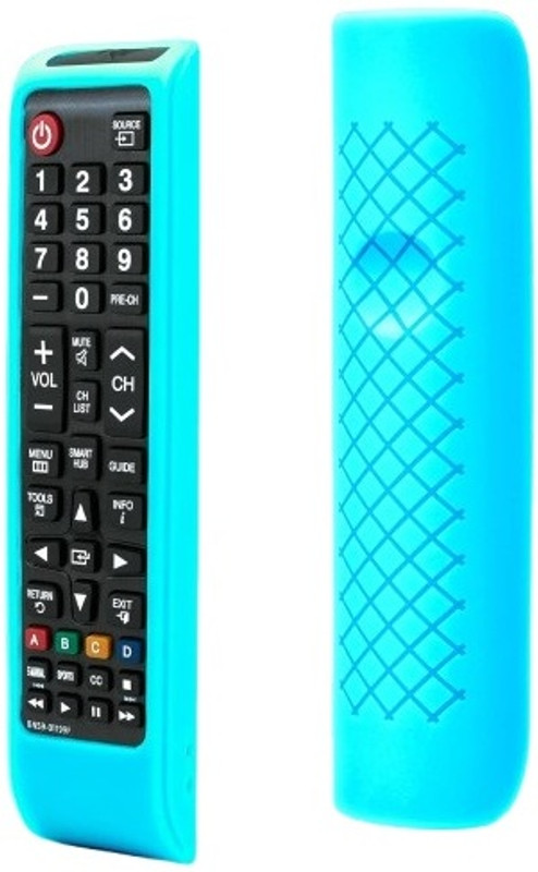 HDF Front & Back Case for Samsung BN59-01199F TV Remote, BN59-01289A, BN59-01301A, BN59-00741A, BN59-01315A TV Remote(Blue, Waterproof, Silicon, Pack of: 1)