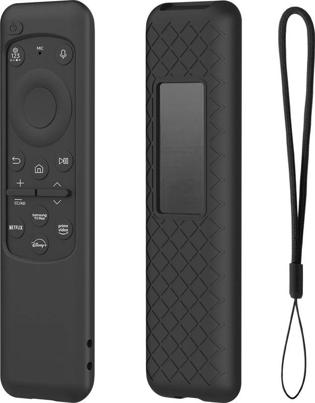 CALDIPREE Front & Back Case for Samsung Smart TV Remote 2023 BN59-01432G BN59-01432A BN59-01432J BN59-01432(Red, Silicon)