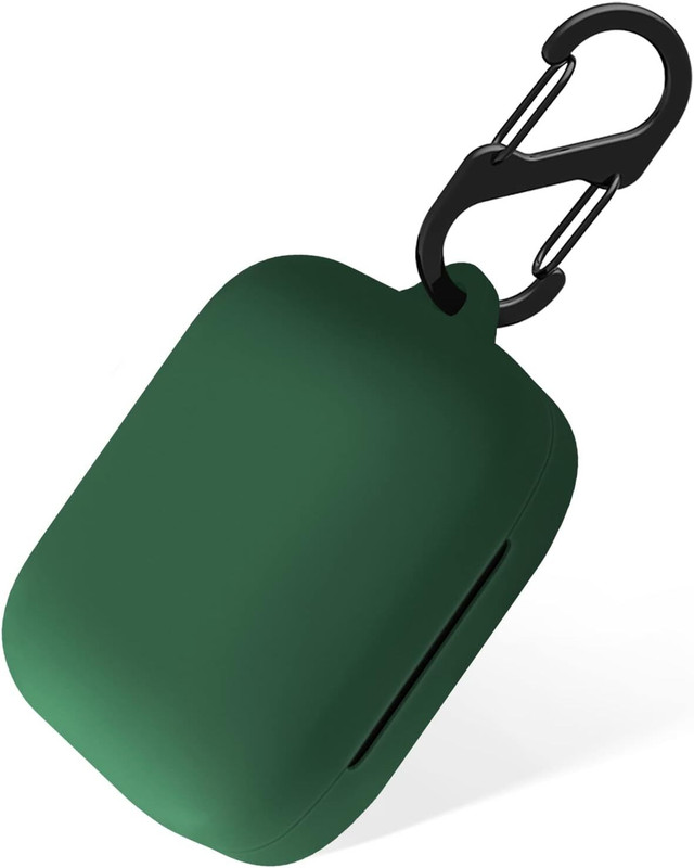 Geggal Silicone Press and Release Earbuds Case For Moto Buds, Moto buds+ Soft Silicone Case Cover(Green)