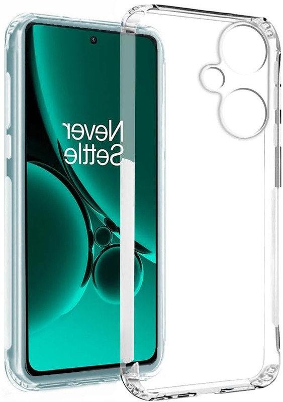 Phone Care Pouch for Vivo T2x 5G(Transparent, White, Grip Case, Rubber, Silicon, Polycarbonate, Pack of: 1)
