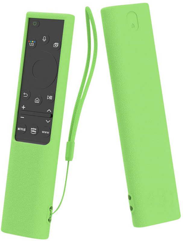 CALDIPREE Front & Back Case for Samsung BN59-01311 Smart TV Remote QLED TV Smartone Remote(Blue, Silicon)