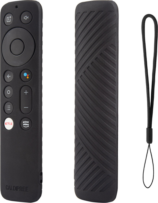 CALDIPREE Front & Back Case for OnePlus Q Series U Series Y1S Y1S Smart LED TV Remote Cover(Grey, Silicon)