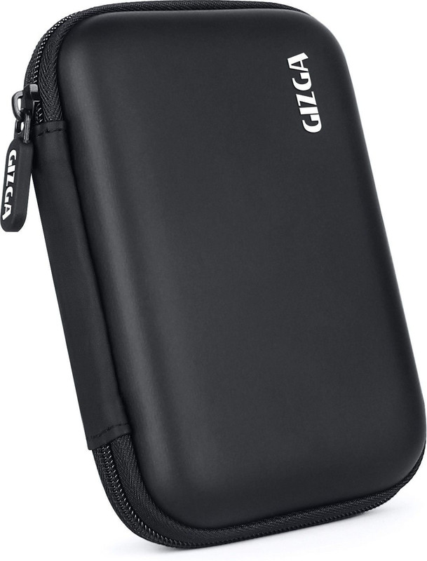 Gizga Essentials Front & Back Case for Sony,Hitachi, iomega, Toshiba, Dell, Lenovo, HP, HDD(Black, Cable Organiser, Pack of: 1)
