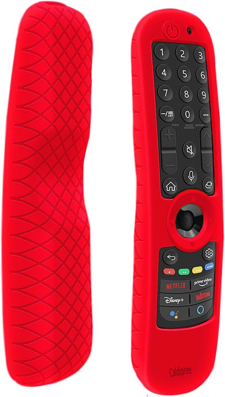 CALDIPREE Speaker Case Cover for Compatible with LG AN-MR21GA Magic Remote 2021 Shockproof Cover(Green, Silicon)