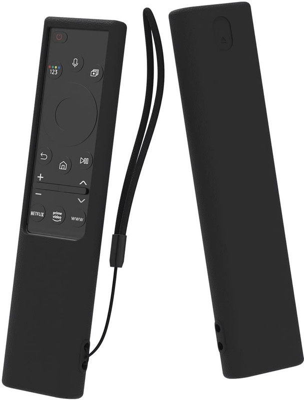 Cotbolt Front & Back Case for Samsung Smart Tv Remote BN59-01311 Samsung QLED TV Remote Open Key Cover(Black, Silicon)