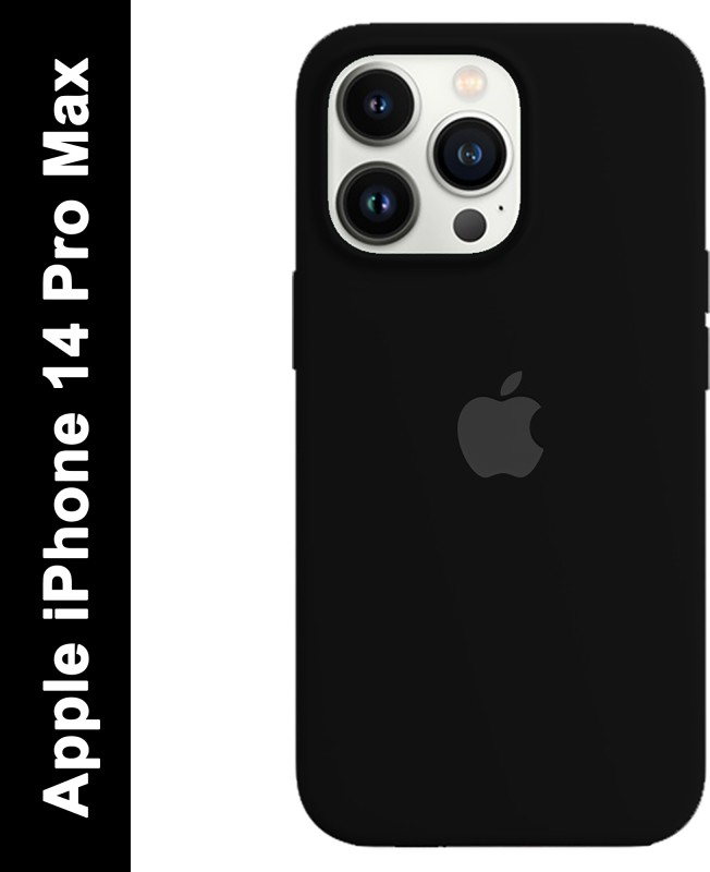 Caseex Back Cover for APPLE iPhone 14 Pro Max(Black, Shock Proof, Silicon, Pack of: 1)