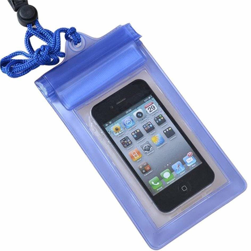 Tuned For Style Pouch for I Phone, Android(Multicolor, Transparent, Waterproof, Plastic, Pack of: 1)