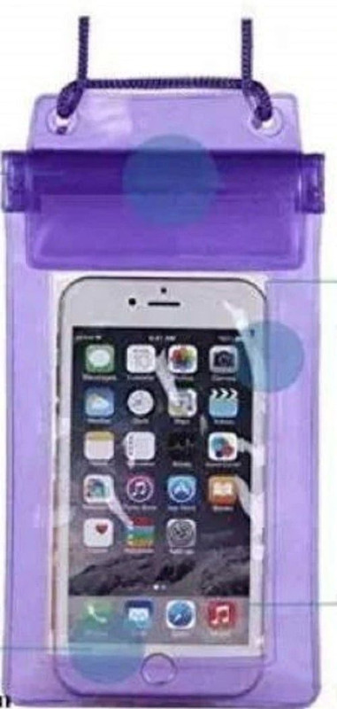HMFURRYS FINEST Pouch for Mobile Rain Pouch Underwater Waterproof Transparent Case Cover For Mobile Phone ,Passport, Money(Blue, Waterproof, Plastic, Pack of: 1)