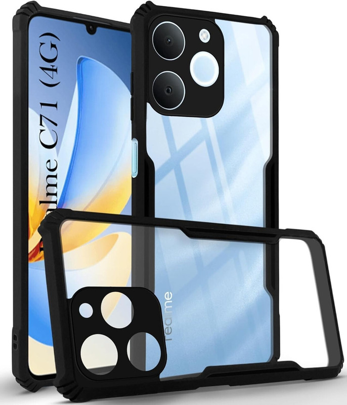 Gallerize Pouch for RealMe C71 4G(Black, Shock Proof, Pack of: 1)