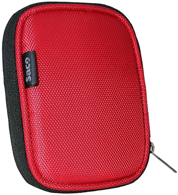Saco Pouch for VIBOTON USB 3.0 Transparent Portable Hard Disk,Hard Disk Case (Maximum Size 12.5 x 9.2 cm)(Blue, Shock Proof, Aramid Fiber, Fiber, Pack of: 1)