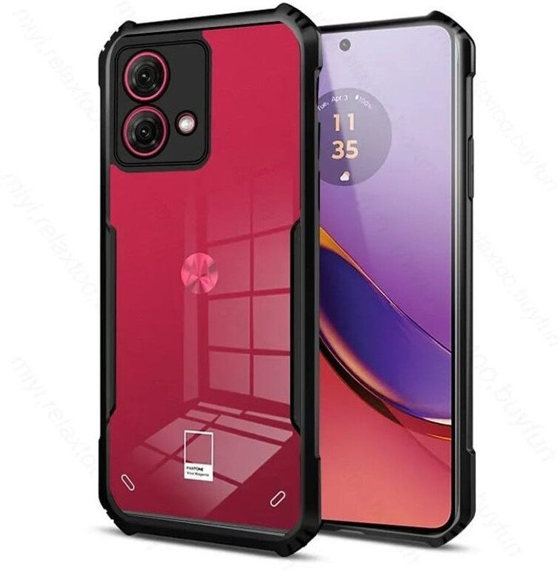 jpmobilecases Pouch for Motorola Moto Edge 40 Neo 5G(Transparent, Camera Bump Protector, Plastic, Pack of: 1)