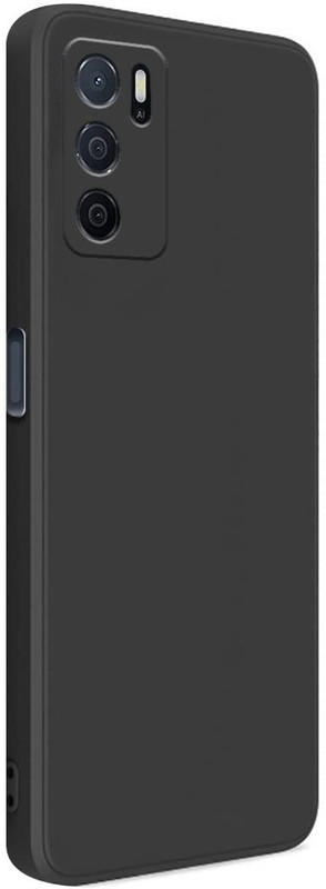 Phone Back Cover Pouch for Realme 8s 5G(Black, Grip Case, Rubber, Silicon, Polycarbonate, Pack of: 1)