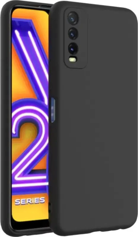 jpmobilecases Pouch for VIVO Y20,Y20I, Y20A, Y12S(Black, Flexible, Rubber, Plastic, Pack of: 1)