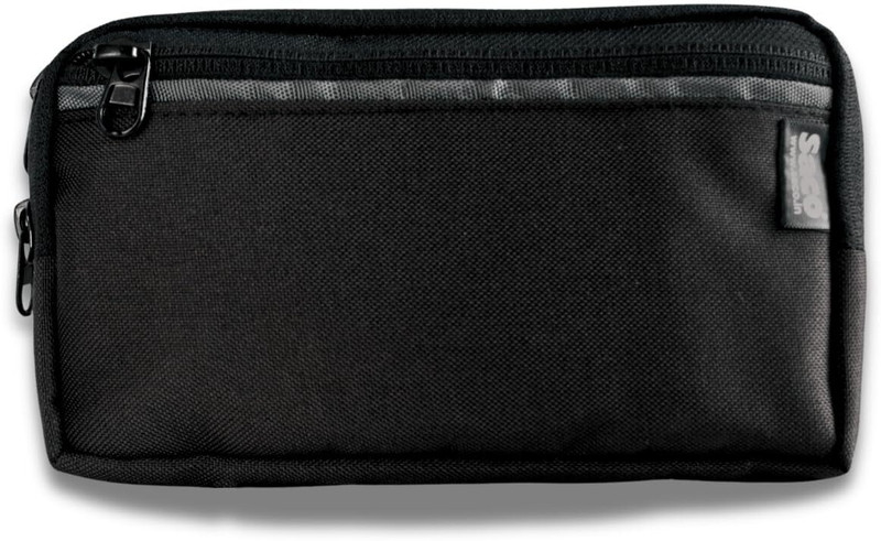 Saco Pouch for 7 Inch Mobile Holster with Belt Loop and Shoulder Rope, Horizontal Holster Crossbody Bag(Black, Holster, Pack of: 1)