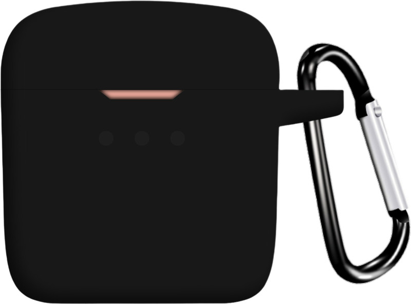Telca Front & Back Case for boAt 131 Earbuds(Black, Shock Proof, Silicon, Pack of: 1)