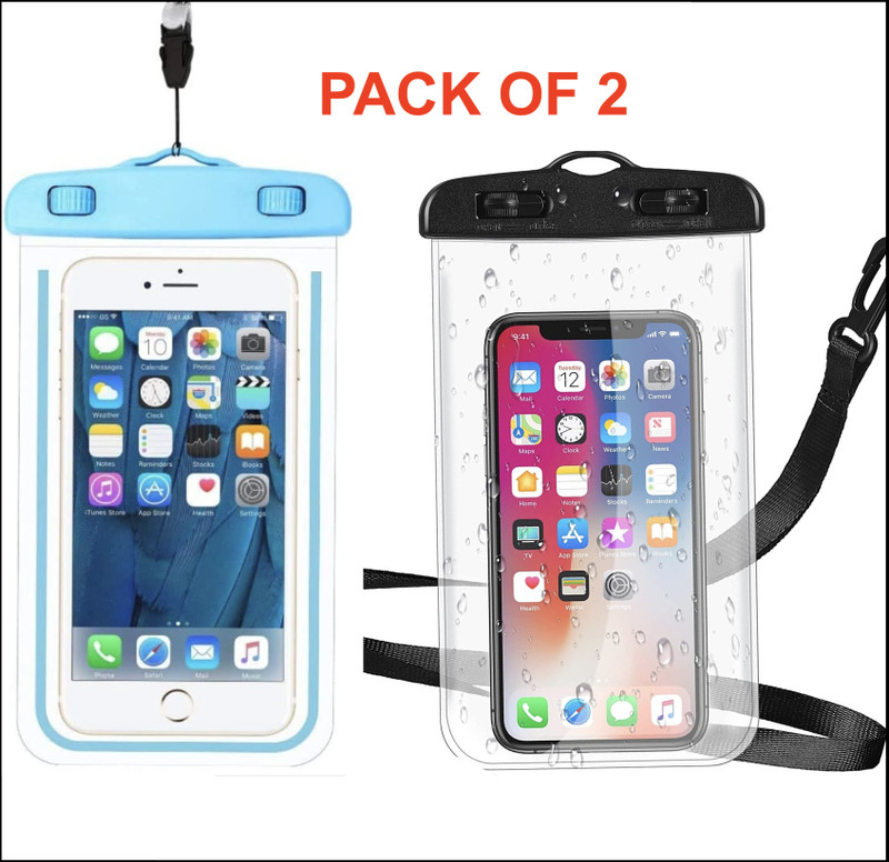 En ligne Pouch for ALL SMART PHONES(Multicolor, Grip Case, Pack of: 2)