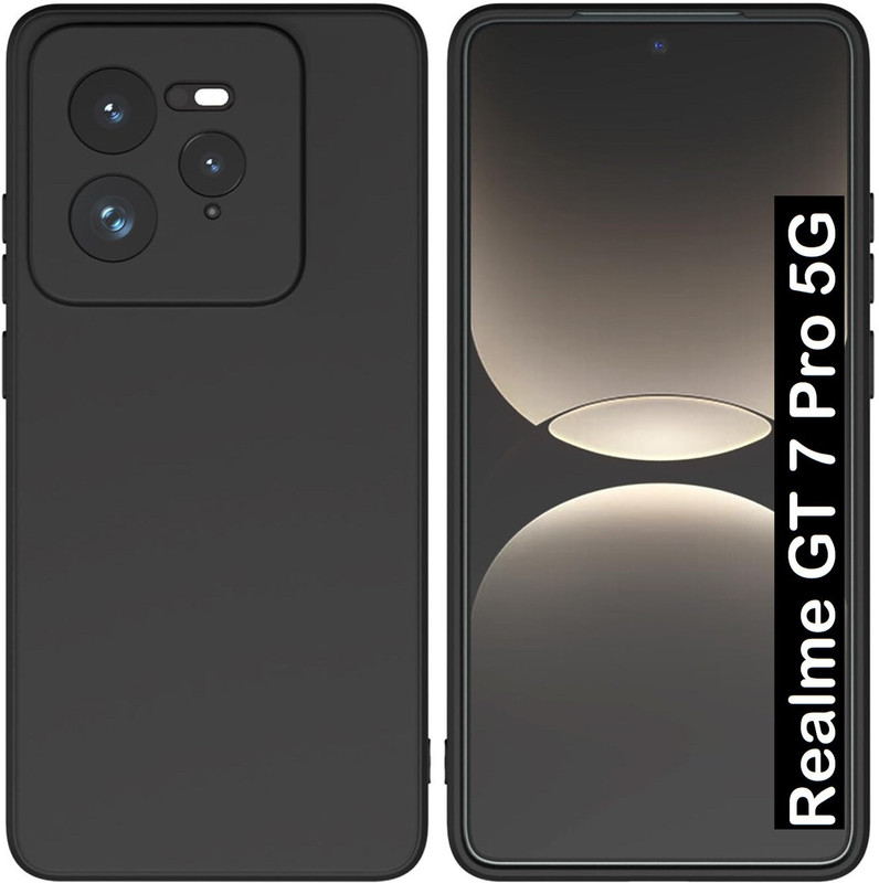 filbay Pouch for Realme 14 Pro Plus 5G, Realme P3 Pro 5G(Transparent, Camera Bump Protector, Rubber, Pack of: 1)