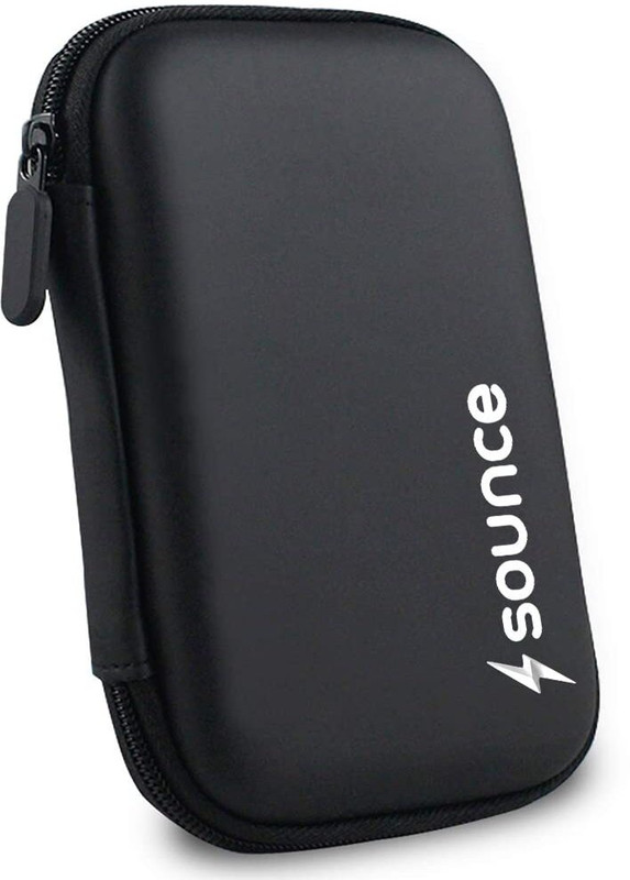 sounce Pouch for Hard Disk(Black, Pack of: 1)