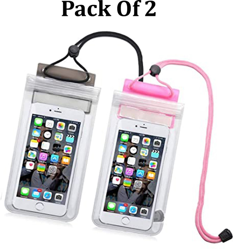 PARANDIV Pouch for Mobile Rain Cover & Mobile Rain Coat(Multicolor, Waterproof, Pack of: 2)