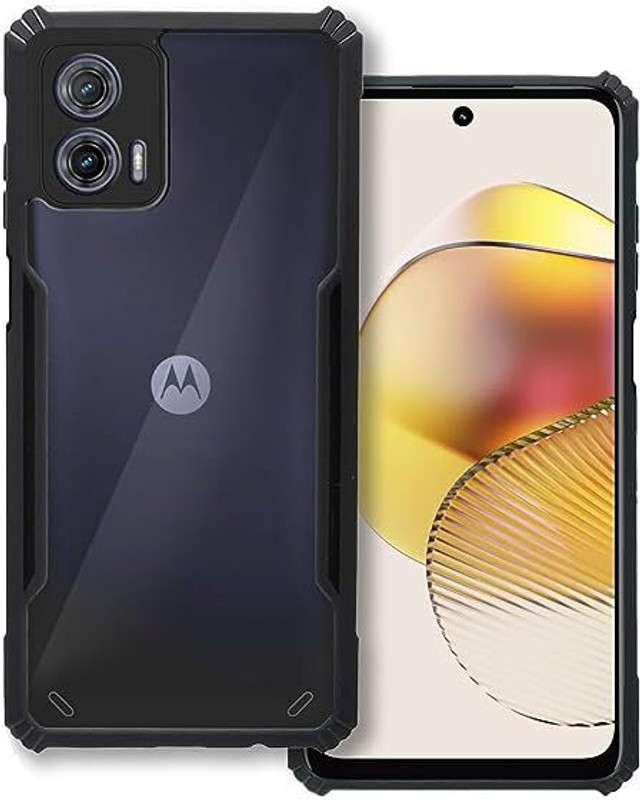 jpmobilecases Pouch for Motorola Moto G73 5G (IPK)(Black, Grip Case, Rubber, Plastic, Pack of: 1)