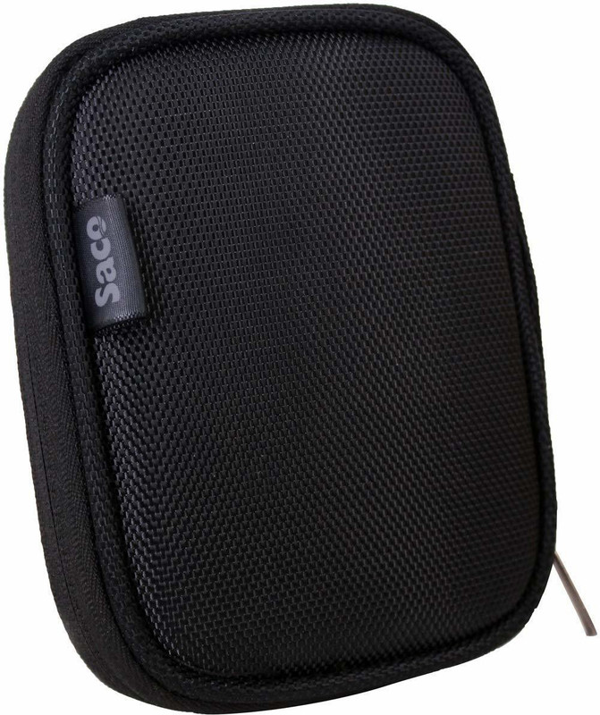 Saco Pouch for Seagate Ultra Touch 1yr Mylio Create 2 TB Hard Drive Case (Maximum Size 12.5 x 9.2 cm)(Black, Shock Proof, Pack of: 1)