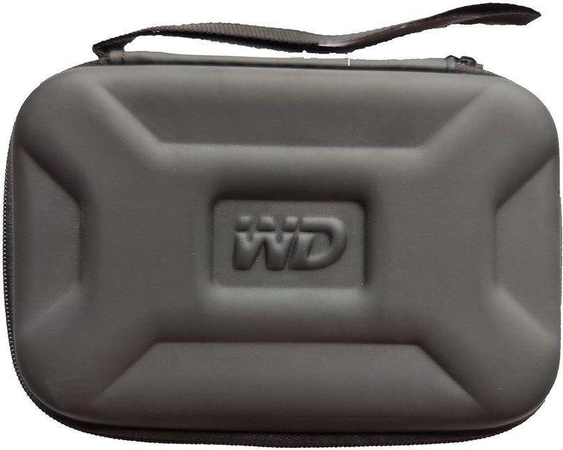 Plan4Buy Pouch for External HDD Pouch case for 2.5" HDD Cover WD Seagate Slim Sony Dell Toshiba(Black, Cases with Holder, Leather, Pack of: 1)
