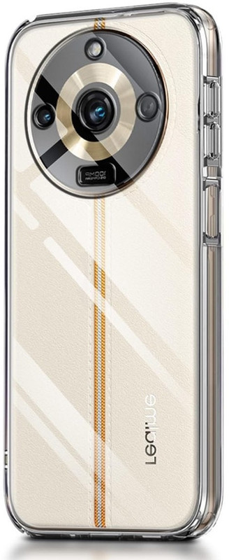 Phone Back Cover Pouch for REDMI Note 12 Pro+ 5G, REDMI Note 12 Pro Plus 5G(Transparent, White, Grip Case, Rubber, Silicon, Polycarbonate, Pack of: 1)