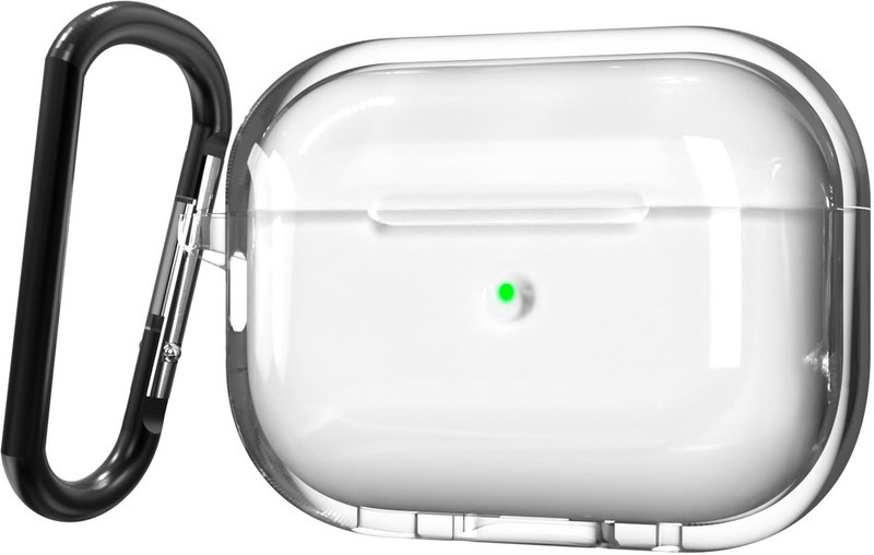 Bodoma Pouch for Apple Airpods Pro /Apple Airpods Pro 2 (2nd Gen)(Red, Cases with Holder, Silicon, Pack of: 1)