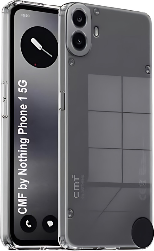 Techforce Pouch for CMF by Nothing Phone 1(Transparent, Rubber, Silicon, Pack of: 1)