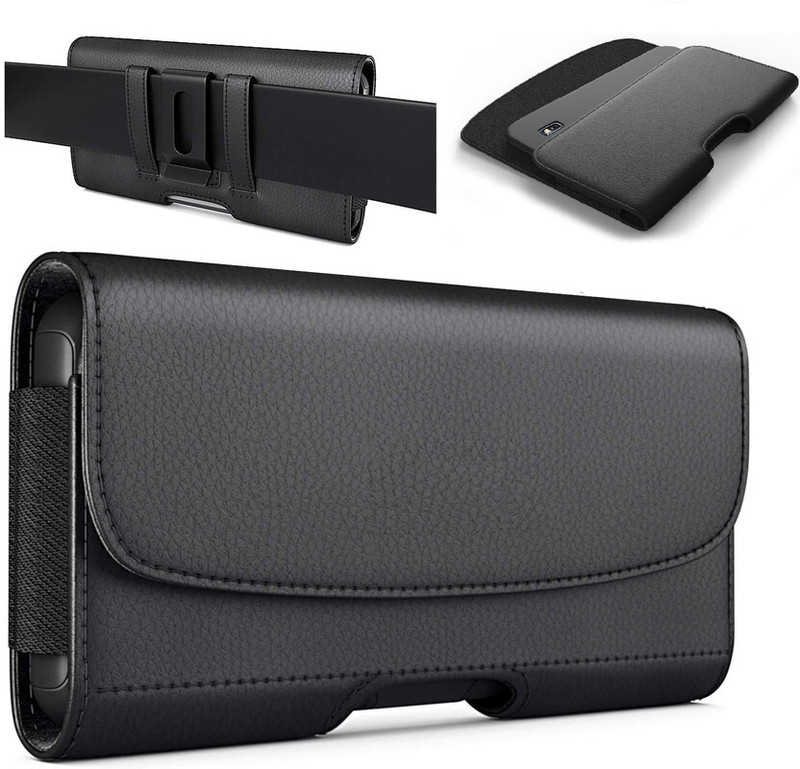LIKECASE Pouch for Samsung Galaxy A13 / M13 5G / A23 5G / A04 / F13 / M13 / M53 / A73 5G / A53 5G / F23(Black, Holster, Pack of: 1)
