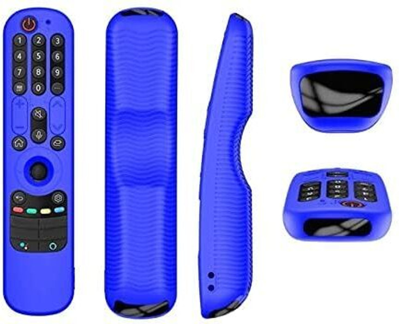 Tech Vibes Protective Case for Silicone Cover for Sony TV Remote Compatible(Blue, Silicon, Pack of: 1)