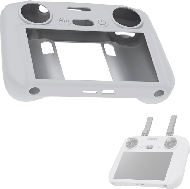 Zorbes Protective Case for DJI RC 2 Remote Controller, DJI Mini 4 Pro, DJI Air 3(Grey, Silicon, Pack of: 1)