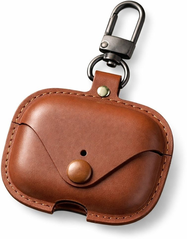 Vibzon Protective Case for Apple airpods pro 2(Brown, Pack of: 1)