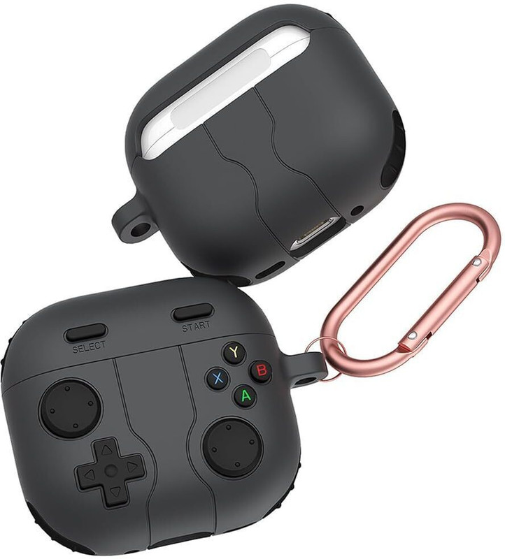 Verilux Protective Case for Apple AirPods 4(Black, Silicon, Pack of: 1)