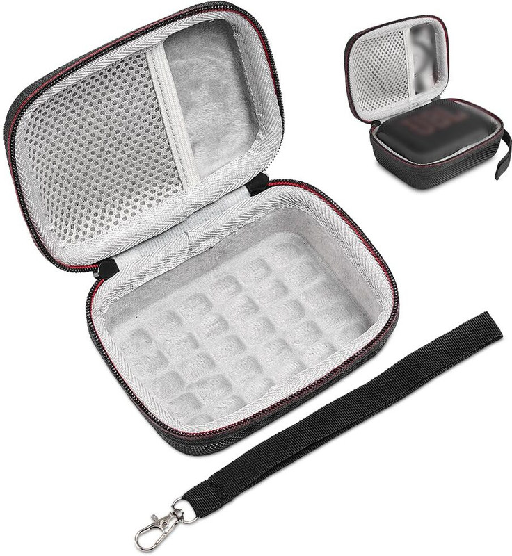 Zorbes Speaker Case Cover for JBL Go 4, JBL Go 3(Black, Plastic, Pack of: 1)