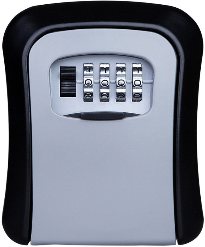 Evona Professional Heavy-Duty Wall-Mounted Key Safe Box with 4-Digit Combination Lock Cash Box(1 Compartments)
