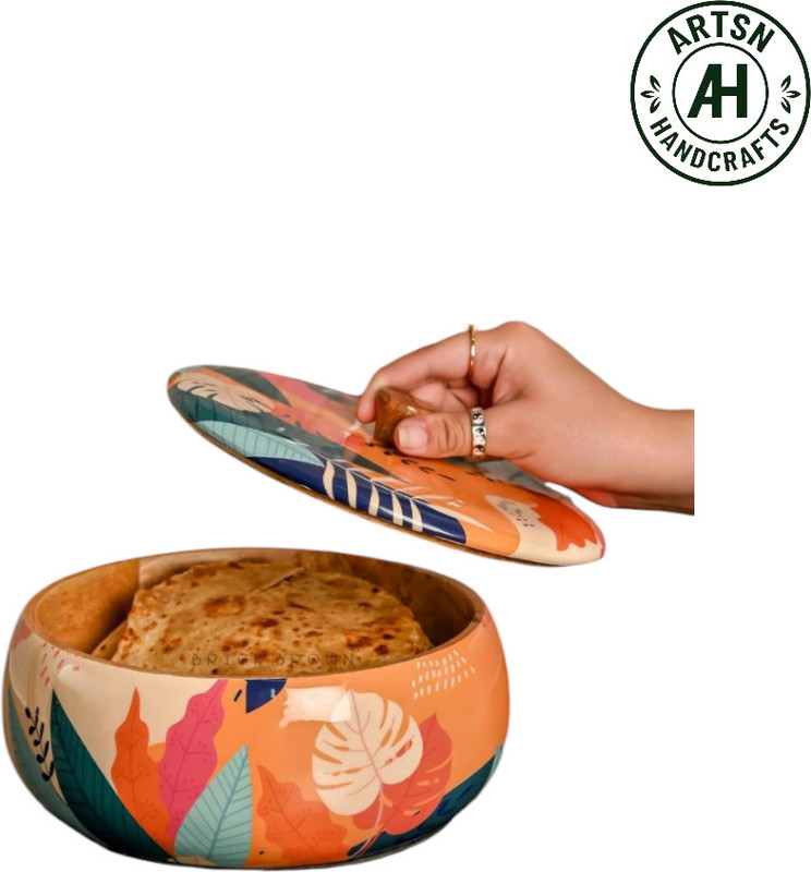 ARTSN HANDICRAFT CHAPATI box Serve Casserole(1000 ml)