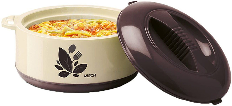 MILTON Orchid 3000 Casserole 2850 ml, Dark-Brown Cook and Serve Casserole(2850 ml)
