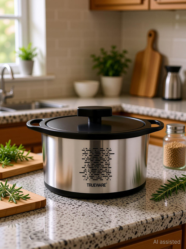 Trueware STELLAR Stainless Seel Thermoware 3000 ML Thermoware Casserole(3000 ml)