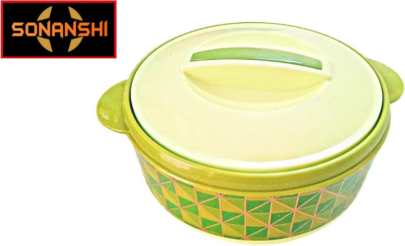 Sonanshi Insulated Inner Steel/Double Wall Casserole, Ideal For Chapatti Thermoware Casserole(300 ml)