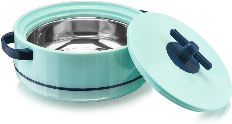 Bola DECOR-3000 Plastic Casserole for Food Searving InnerSteel Insulated 1.5 Litres Thermoware Casserole(1500 ml)