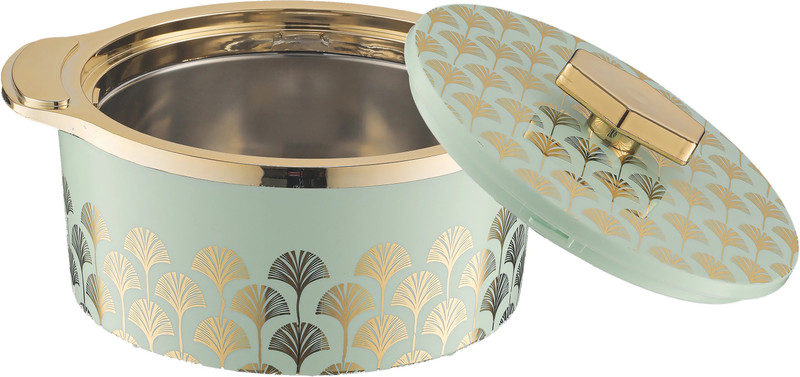 Trueware Floraa Fine Inner Steel Casserole, 1500 ml, PU Insulated BPA free Odor Proof Thermoware Casserole(1500 ml)