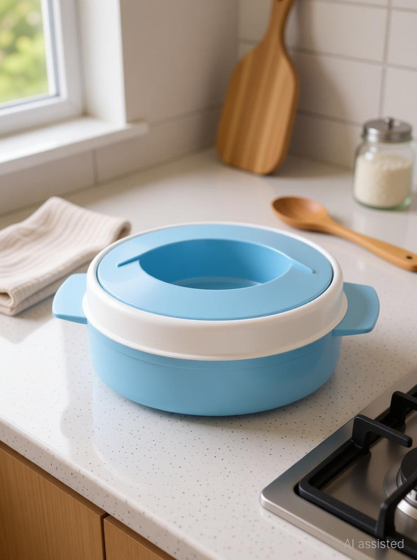 MODWARE Milan 1 Piece Insulated Casserole 1500ml Elegant Design Premium Hot Pot BPA-Free Thermoware Casserole(1500 ml)