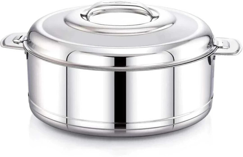 BluNeo Insulated Stainless Steel Casserole Hot Pot for Rice,Biryani,Chapati with Lid Serve Casserole(3000 ml)