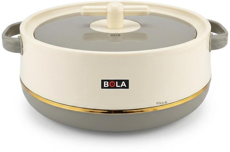 Bola Plastic Casserole for Food Searving InnerSteel Thermoware Casserole(3000 ml)