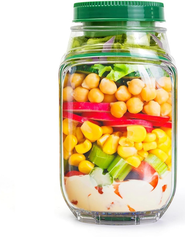 STARFLYER Reusable Salad Pod for Office Picnic Travel Cook and Serve Casserole(100 ml)