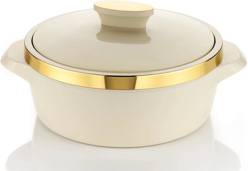 NARIYA ISI CERTIFIED STEEL CASSEROLE COMES WITH LARGE CAPACITY FOR DAILY USE AT HOME Thermoware Casserole Set(1750 ml)