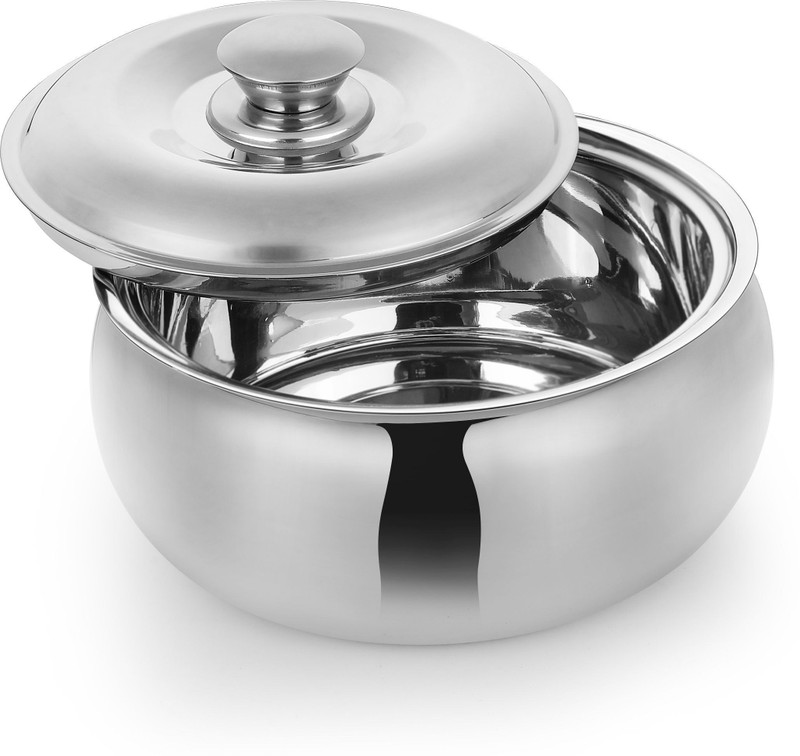 Classic Essentials Tripot Double Wall Insulated Belly Casserole Serve Casserole(1200 ml)