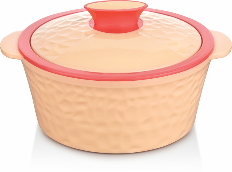 Bola Topaz 2500 Plastic Inner Stainless Steel Casserole, 1.5 Litres,Green Thermoware Casserole(1500 ml)